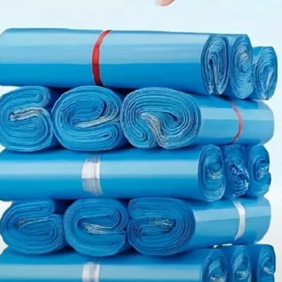 Blue Large Polymailer Bags 25 Pcs 28 X41 cm 11.02" X 16.54" Waterproof Tearproof - Picture 6 of 9